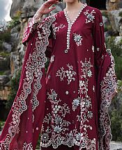 Image Wine Lawn Suit- Pakistani Designer Lawn Suits