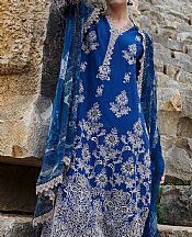 Image Royal Blue Lawn Suit- Pakistani Lawn Dress