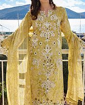 Image Lime Green Cotton Suit- Pakistani Lawn Dress