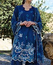 Image Blue Cotton Suit- Pakistani Designer Lawn Suits