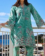 Image Sea Green Cotton Suit- Pakistani Lawn Dress