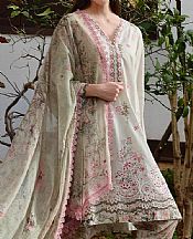 Image Quill Grey Cotton Suit- Pakistani Designer Lawn Suits