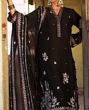 Image Black Silk Suit- Pakistani Chiffon Dress