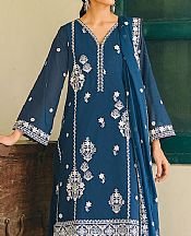 Denim Blue Voile Suit