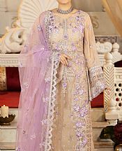 Imrozia Deep Peach Chiffon Suit- Pakistani Chiffon Dress