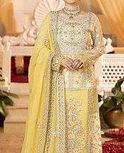 Imrozia Golden Sand Chiffon Suit- Pakistani Designer Chiffon Suit