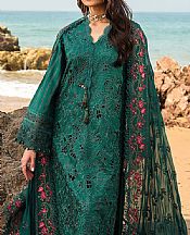 Imrozia Teal Lawn Suit- Pakistani Lawn Dress