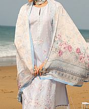 Imrozia Powder Blue Lawn Suit- Pakistani Designer Lawn Suits