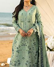 Imrozia Seafoam Green Lawn Suit- Pakistani Designer Lawn Suits