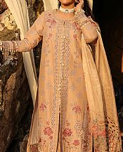 Imrozia Peach Lawn Suit- Pakistani Designer Lawn Suits