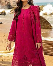 Imrozia Fuchsia Pink Lawn Suit- Pakistani Lawn Dress
