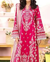 Imrozia Hot Pink Lawn Suit- Pakistani Lawn Dress