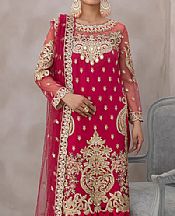 Hot Pink Net Suit- Pakistani Chiffon Dress
