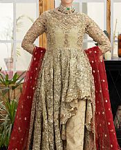 Imrozia Ivory Organza Suit- Pakistani Chiffon Dress