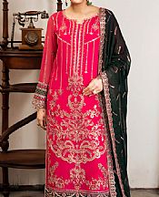 Hot Pink Chiffon Suit