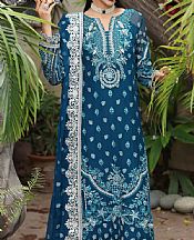 Teal Chiffon Suit