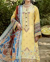 Imrozia Golden Sand Lawn Suit- Pakistani Designer Lawn Suits