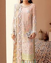 Baby Pink Chiffon Suit- Pakistani Designer Chiffon Suit