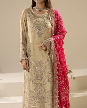 Ivory Chiffon Suit