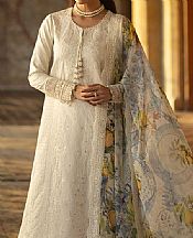 Imrozia White Lawn Suit- Pakistani Lawn Dress