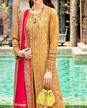 Imrozia Mustard Lawn Suit- Pakistani Lawn Dress