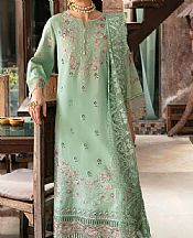 Imrozia Mint Green Lawn Suit- Pakistani Designer Lawn Suits