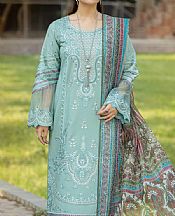 Imrozia Summer Green Lawn Suit- Pakistani Lawn Dress