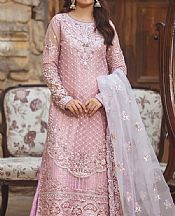 Imrozia Lilac Organza Suit- Pakistani Chiffon Dress