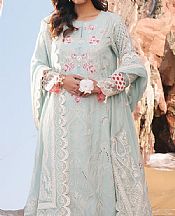 Imrozia Baby Blue Lawn Suit- Pakistani Lawn Dress