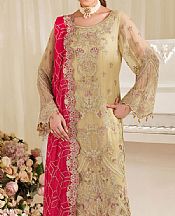 Ivory Chiffon Suit