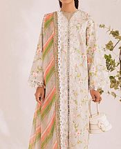 Ittehad White Lawn Suit- Pakistani Designer Lawn Suits