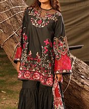 Ittehad Black Dobby Suit- Pakistani Lawn Dress