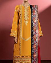 Orange Khaddar Suit