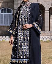 Ittehad Black Lawn Suit- Pakistani Designer Lawn Suits