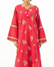 Ittehad Cardinal Khaddar Suit (2 pcs)- Pakistani Winter Dress
