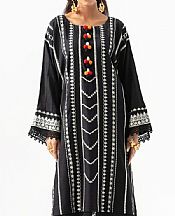Ittehad Black Khaddar Suit (2 pcs)- Pakistani Winter Clothing