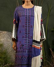 Ittehad Purple Haze Khaddar Suit- Pakistani Winter Dress