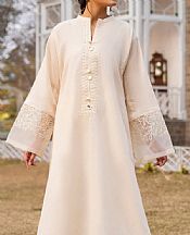 Ittehad Ivory Lawn Suit (2 pcs)- Pakistani Designer Lawn Suits