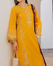 Izel Orange Lawn Suit- Pakistani Lawn Dress