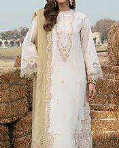 Izel White Lawn Suit- Pakistani Designer Lawn Suits