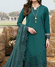 Izel Teal Lawn Suit- Pakistani Lawn Dress