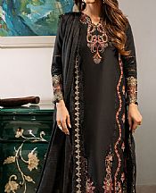 Izel Black Lawn Suit- Pakistani Lawn Dress