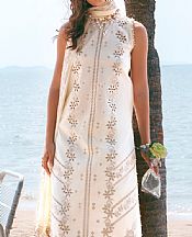 Izel White Lawn Suit- Pakistani Designer Lawn Suits