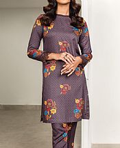 English Violet Linen Suit (2 Pcs)- Pakistani Winter Clothing