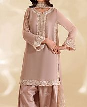 Iznik Beige Chiffon Suit- Pakistani Chiffon Dress