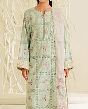 Mint Green Lawn Suit