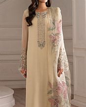 Ivory Chiffon Suit