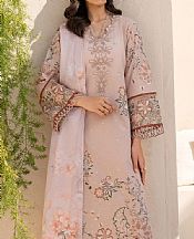 Iznik Beige Lawn Suit- Pakistani Designer Lawn Suits