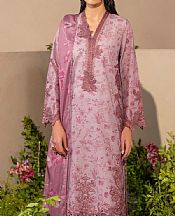 Iznik Pale Pink Lawn Suit- Pakistani Lawn Dress