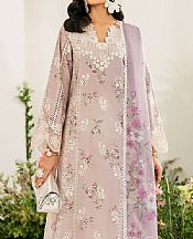 Iznik Pastel Grey Lawn Suit- Pakistani Lawn Dress